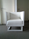Paar zeldzame originele 'Cabinet Chairs' van Josef Hoffmann, handgemaakt rond de jaren 1980 door Wittmann Austria. Ontworpen in 1903, voor het Weense huis van Dr. Salzer.