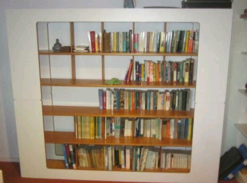 Postmoderne boekenkast van Pamio en Toso voor Stilwood - 1972