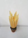 Modern draped torch table lamp Bourbon - Georgia Jacob - France