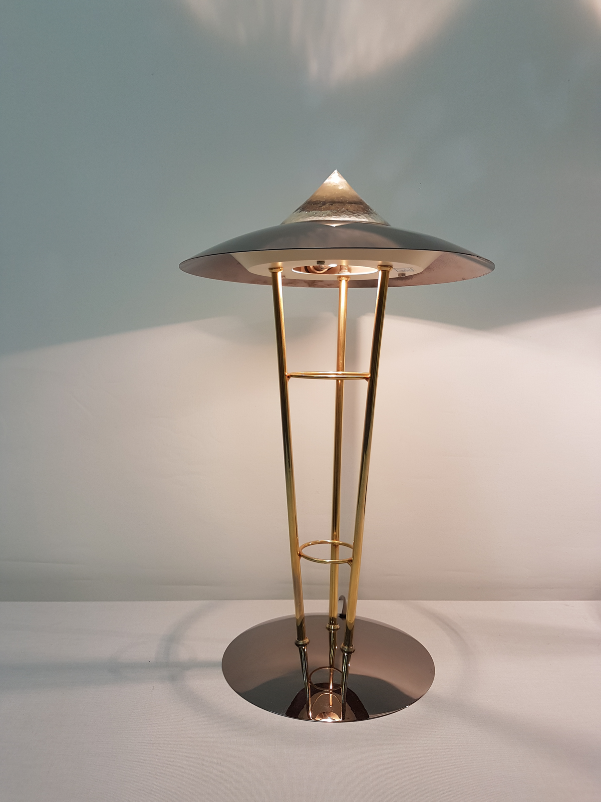 Conical herda table lamp 1980s