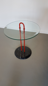 bijzettafel Cattelan Italy glasmarmer van Vico Magistretti 