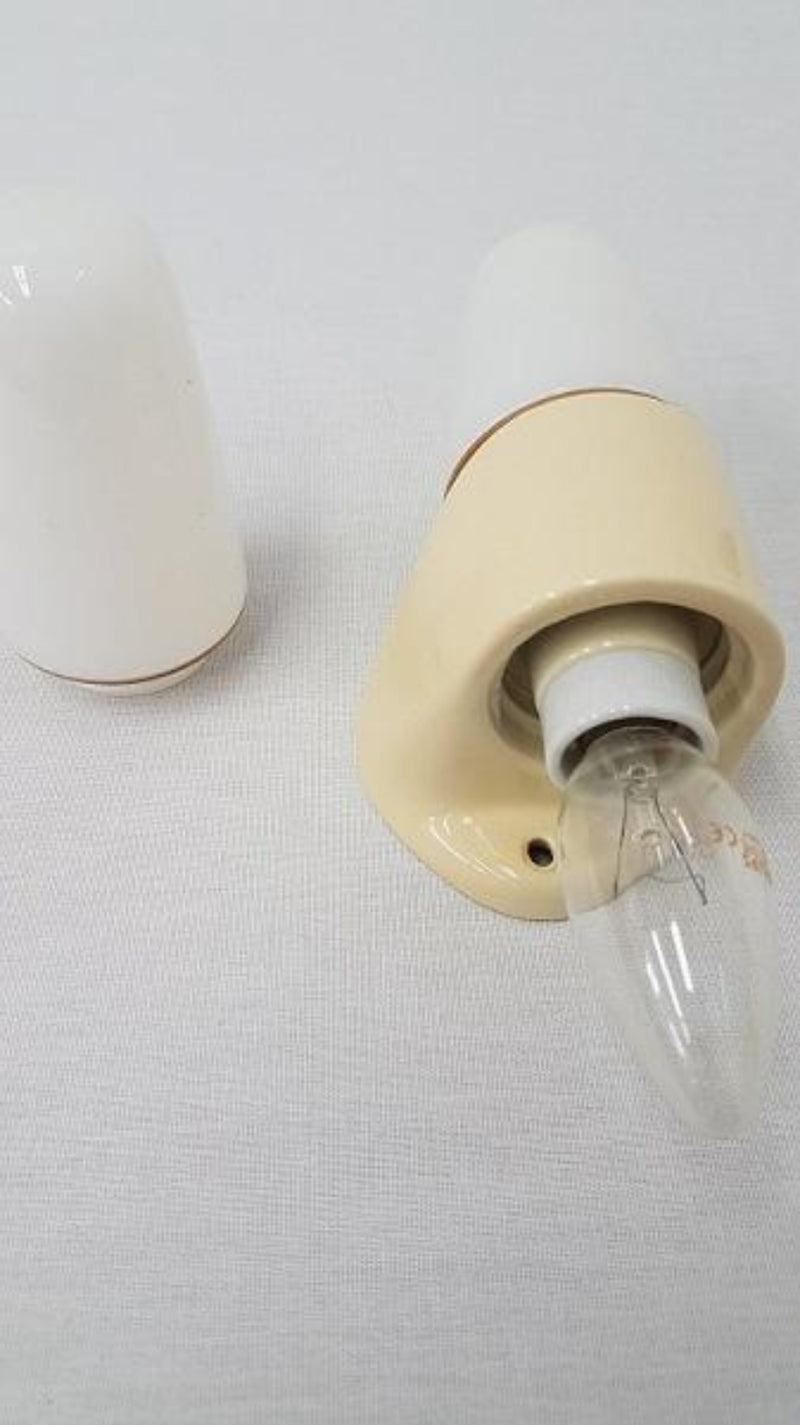 Ceramic opal glass double wall lights 6068 for Lindner leuchten